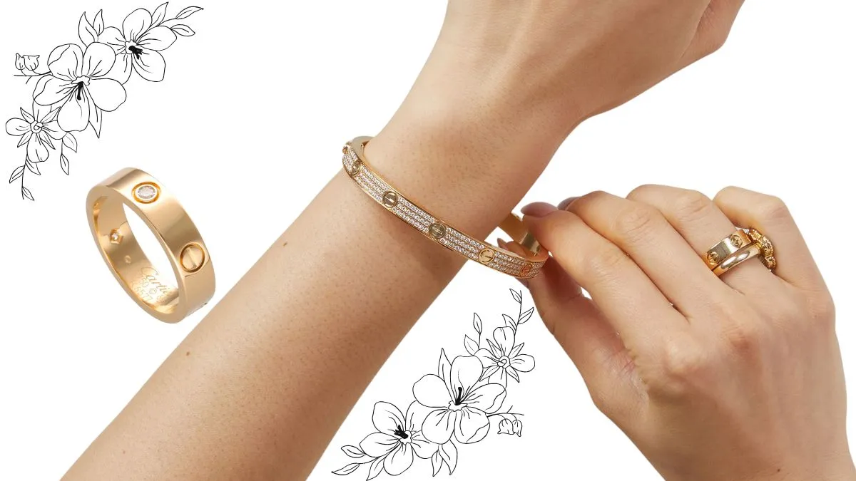 Is a Cartier Ring Real Gold?